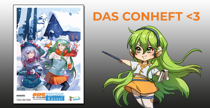 Das Conheft ist da! @ Anime Festival Kassel 2025