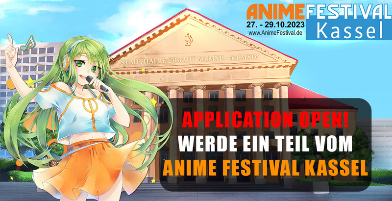 Anmeldungen offen für das Anime Festival Kassel 2023